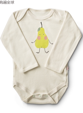 英国Petra Boase纯棉新生儿宝宝婴儿三角哈衣包屁衣连体衣0-6个月