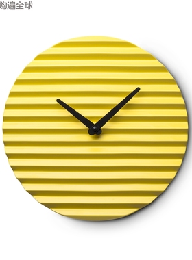 意大利SABRINA FOSSI DESIGN欧式简约创意装饰客厅陶瓷挂钟 钟表