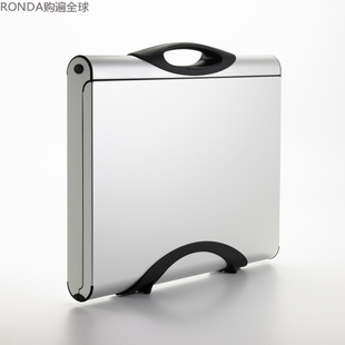 新西兰进口YOUMANS 多功能男女高端商务旅行电脑包文件包银色中号