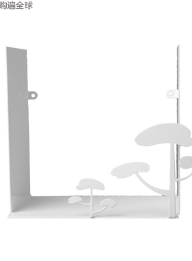 瑞典进口 Pluto Produkter白色树枝金属置物架壁挂式创意收纳架