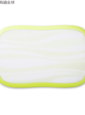 韩国原装进口doble波浪花纹环保PP塑料抗菌砧板案板切菜板 浅绿色
