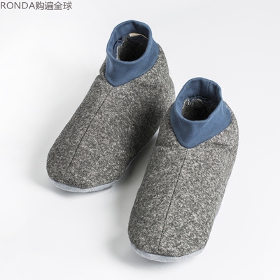 新西兰Classic Sheepskin成人男士冬季便携羊毛鞋羊皮底居家鞋子