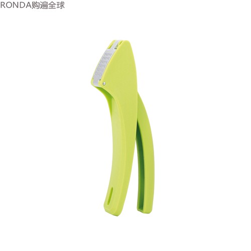 瑞典进口Linden家用厨房塑料镀锌压蒜器蒜泥器蒜蓉器夹蒜器榨蒜器