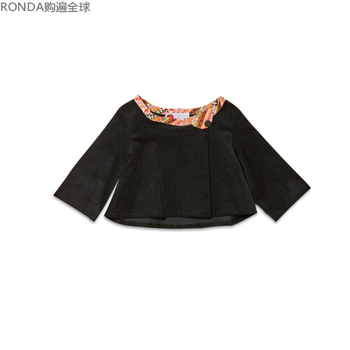 法国进口春秋女童时尚短外套