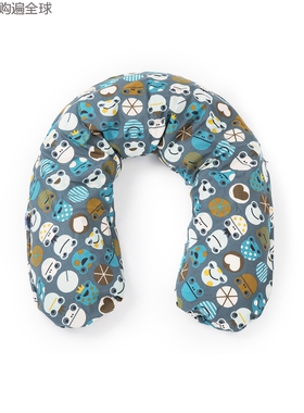 德国进口 Corpomed 纯棉多功能哺乳枕头喂奶枕孕妇枕头U型枕 青蛙