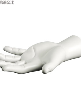 意大利进口antartidee创意手形挂衣架墙上挂钩置物架壁挂 白色