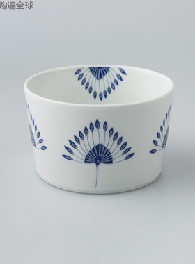 德国进口Seltmann Weiden欧式创意简约陶瓷饭碗小碗13cm蓝色律动