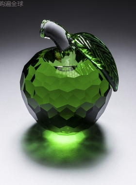 意大利生日情人节礼物水晶苹果