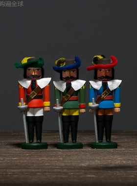 德国欧式风人物小木偶胡桃夹子