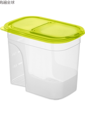 瑞士进口Rotho欧式塑料PP食品储存盒保鲜盒五谷杂粮收纳盒 2.2L
