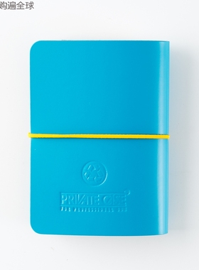 芬兰进口PRIVATE CASE口袋笔记本B7空白页小记事本可更换纸芯蓝色