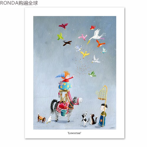 英国儿童房装饰画