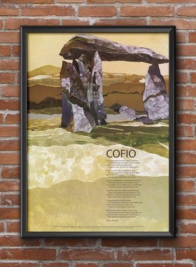 英国进口 GRAFFEG Cofio瓦尔多威廉姆斯艺术装饰墙画贴画海报画