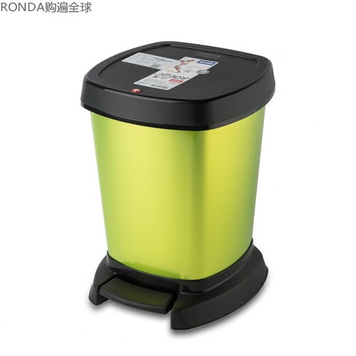 瑞士厨房客厅卫生巾有盖6L垃圾桶