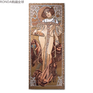 比利时进口GK-ART 提花编织欧式客厅挂毯地毯“秋天-克里姆特”