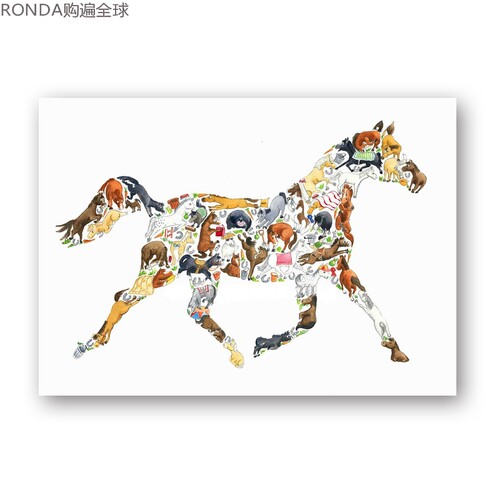 英国儿童房装饰画