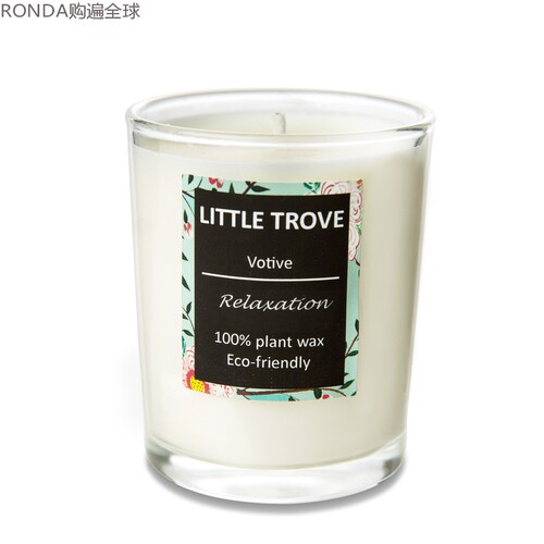 英国原装进口Little Trove “放松”按摩香精油香薰蜡烛 室内香氛