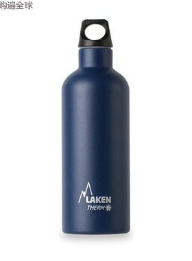 西班牙LAKEN户外便携不锈钢登山窄口保温水壶运动防漏水杯子500ml