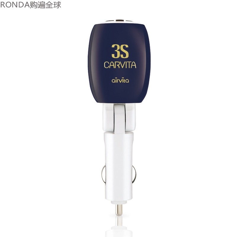 韩国进口AIRVITA carvita 3S 便携车载车用负离子空气净化器 蓝色