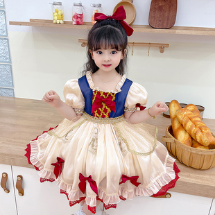 小女孩连衣裙 洋气lolita裙子儿童装 洛丽塔女童公主裙夏季 2025新款