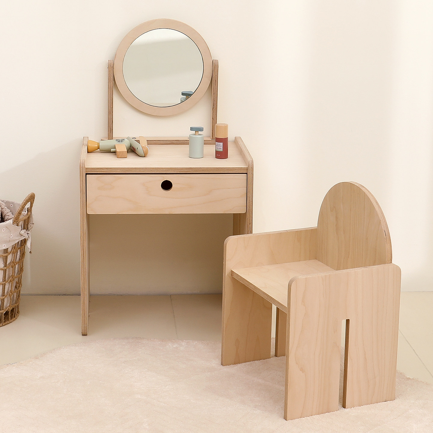 儿童梳妆台女孩公主过家家玩具小化妆桌可爱韩国ins风宝宝化妆台,住宅家具,儿童桌/手工桌,淘宝优惠券,粉丝福利购,淘宝优惠卷