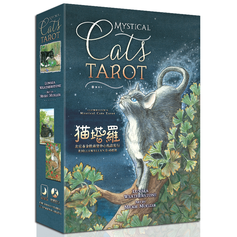 神秘的猫咪牌卡维特塔罗正版
