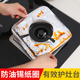 灶台防油锡纸圈长方形圆形铝箔清洁垫防油盘家用厨房燃气灶防油垫