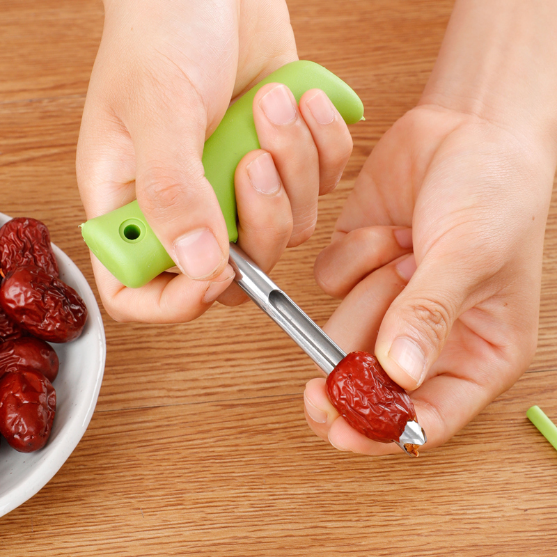 加厚不锈钢抽芯工具红枣去核器