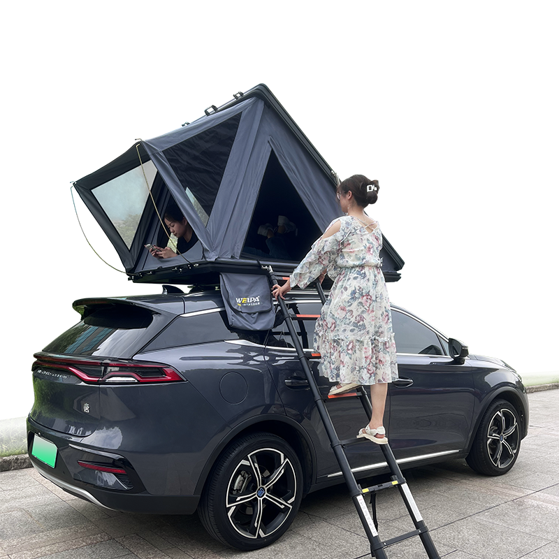 韋帕 車頂帳篷 汽車車載折疊帳篷液壓硬頂鋁合金戶外全自動(dòng)野營(yíng)帳