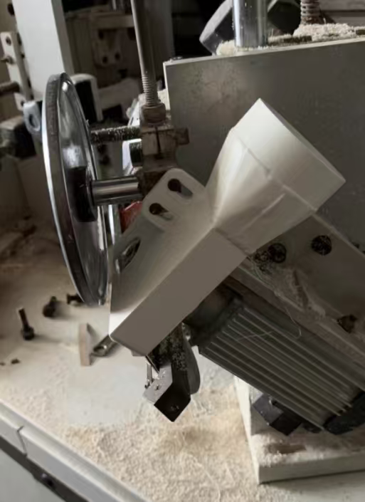 封边机定向排屑吸尘罩精修粗修极东南兴款免拆卸木工机械配件