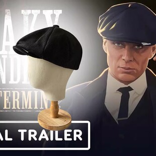 黑帮帽剃刀党帽浴血黑帮八角帽正品原版贝雷帽男画家帽时尚报童帽