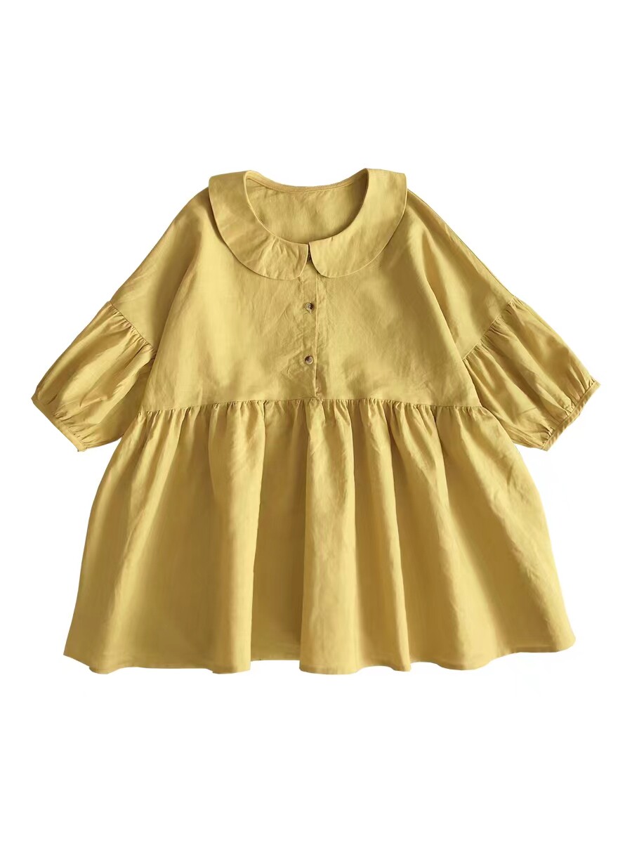 MATERNITY SUMMER SUIT FASHION KOREAN CHIFFON SHIRT TOP LOOSE BABYDOLL SUMMER CASUAL TWO-PIECE SUMMER STYLE