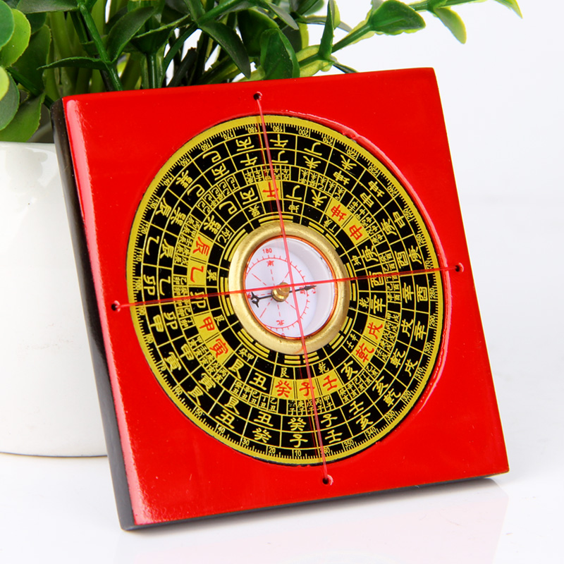罗盘摆件三元三合综合盘指南针
