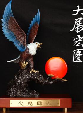 大展宏图老鹰摆件装饰品
