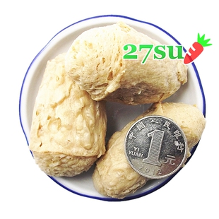 JDZ4大豆拉丝素肉柱1.5kg 袋纯素食大豆蛋白仿荤肉块红烧手撕凉拌