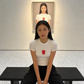 显瘦正肩上衣女2026夏季 美式 收腰基础款 白色复古辣妹修身 短袖 t恤