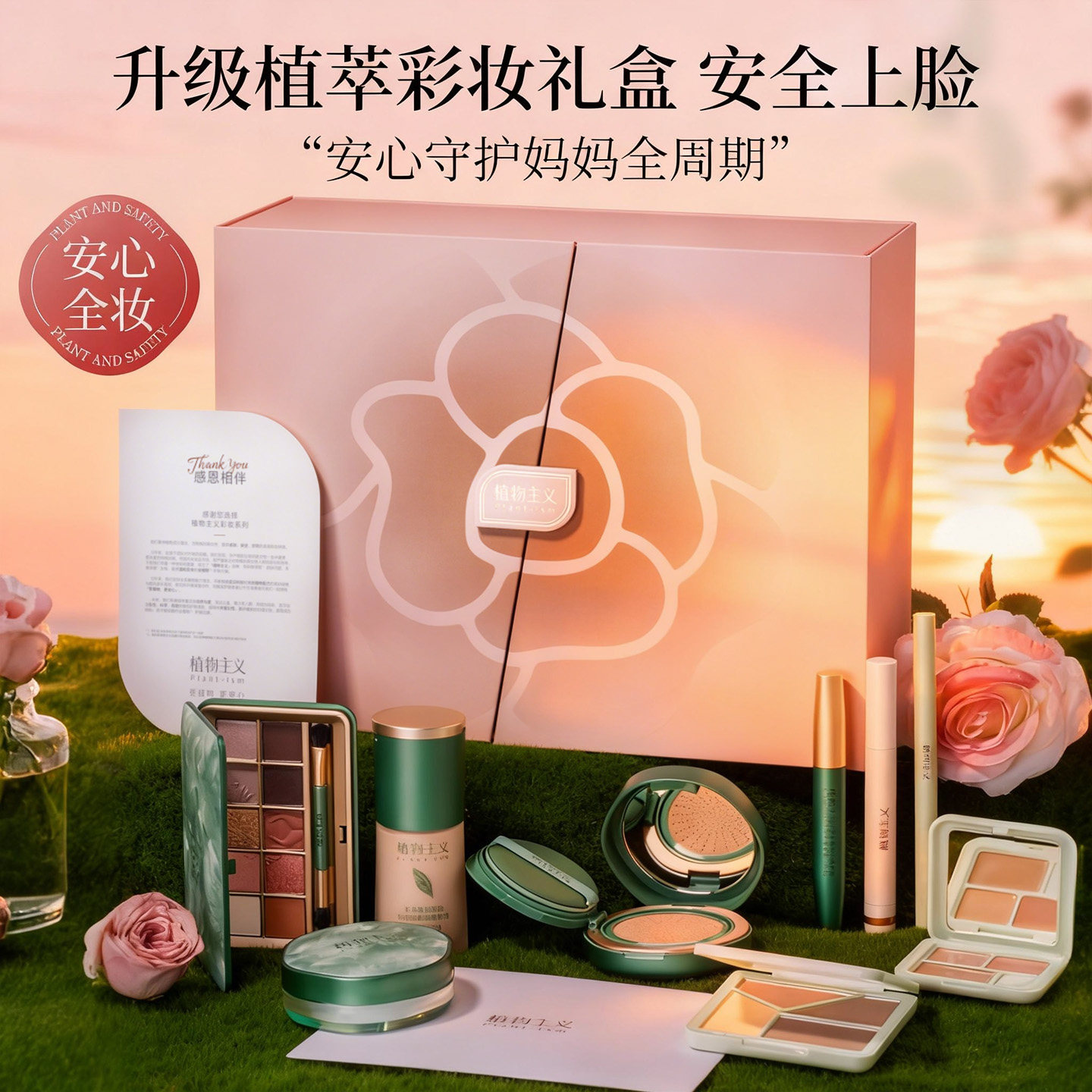 【新年元旦礼物】植物主义准孕妇彩妆套装礼盒化妆品可用生日节日