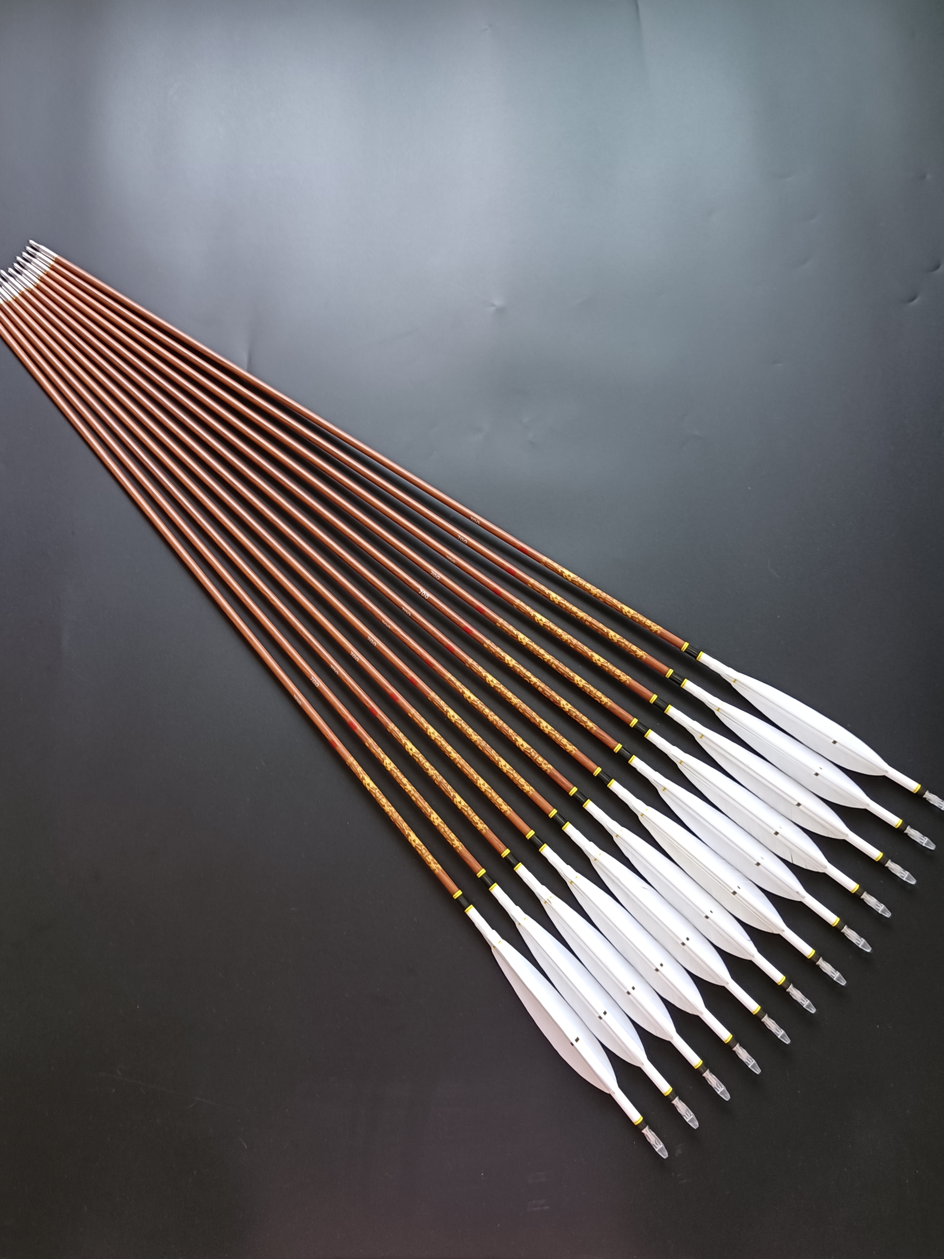 纯碳箭箭战鸽火鸡羽美猎箭