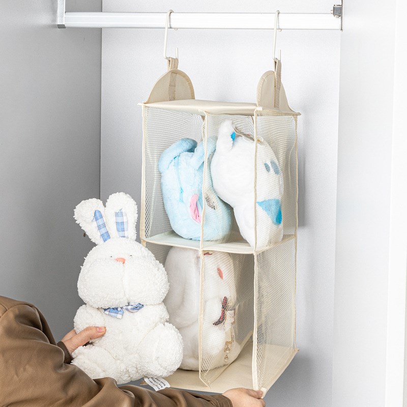 双列包包收纳神器衣柜分层挂式架子悬挂式收纳挂袋门后防尘挂袋