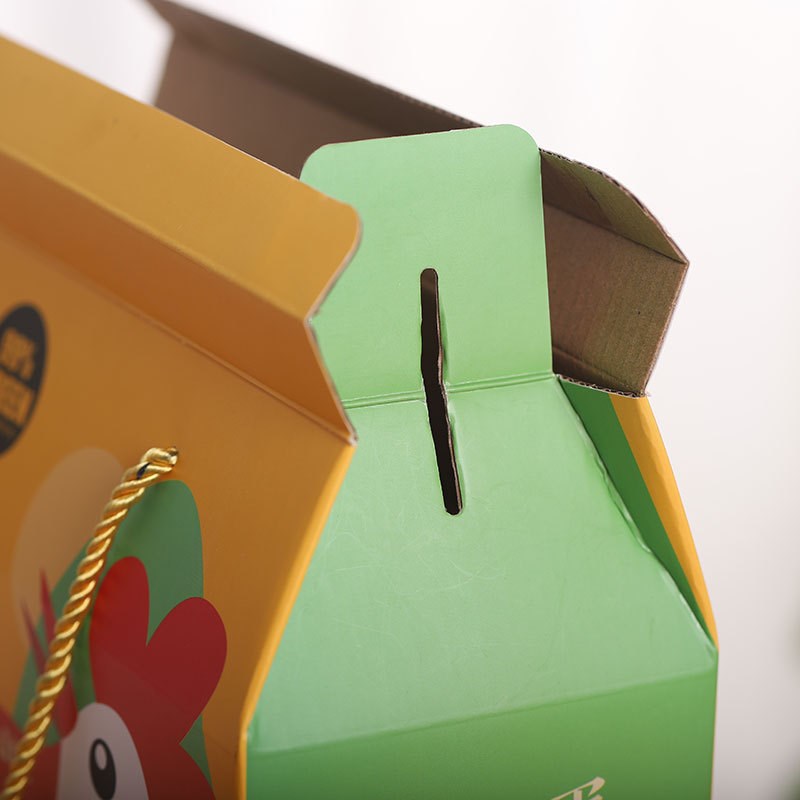 土鸡蛋包装盒纸箱30/50/100枚草柴山绿壳蛋礼品礼盒彩盒定 制做