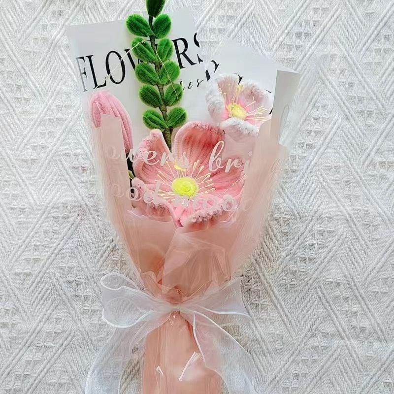 成品扭扭棒手工花束向日葵教师节送闺蜜创意生日礼物拍照装饰毕业