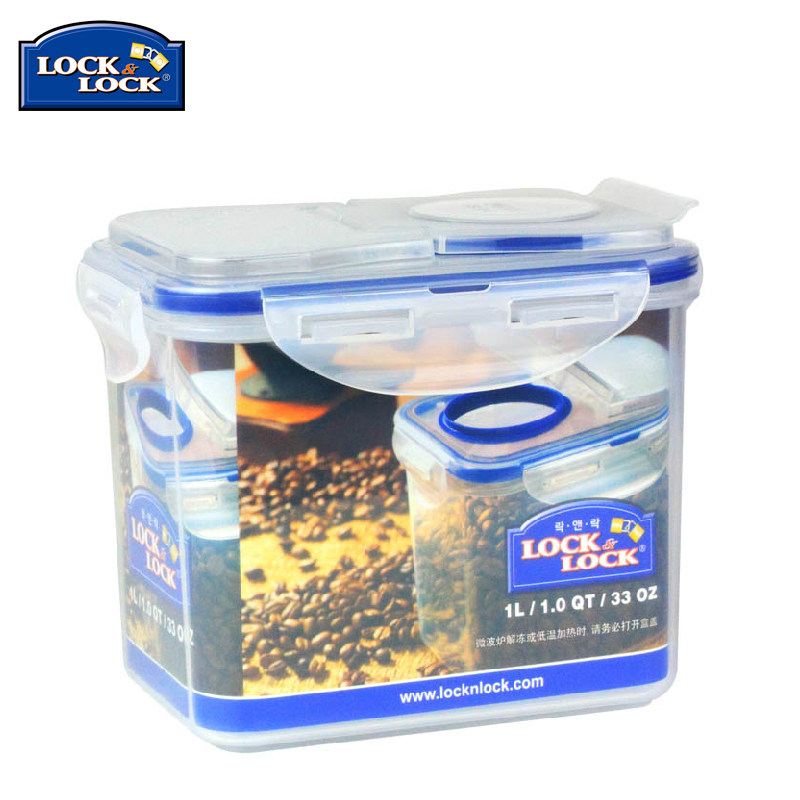 乐扣乐扣保鲜盒塑料食品密封盒谷物杂粮零食冰箱收纳盒子收纳罐在类目 餐饮具, 保鲜容器/保鲜器皿, 保鲜盒中 - 来自Buy2taobao.com提供专业的淘宝代购服务