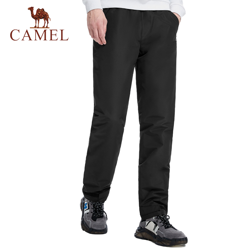 camel Down Trousers men and women winter Plush thickening keep warm Windbreak waterproof outdoors Ski pants Mountaineering trousersin the Outdoor/Mountaineer/Camping/Travel Goods , Outdoor clothing , Emergency underwear , Trousers  category - from Buy2taobao.com to provide professional Taobao agent buy service
