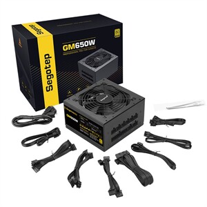 鑫谷 GM650W 金牌 全模组 电脑电源 额定650W 80plus ATX台式机