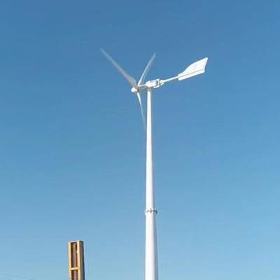大型风力发电机家用20KW风能发电机组并网设备独立杆塔架含预埋件