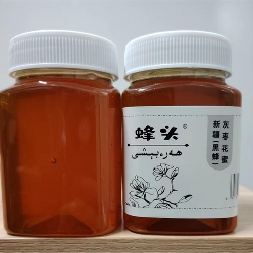 新疆若羌黑蜂枣花土蜂蜜农家自产原产地原蜜无添加2斤包邮 - 封面