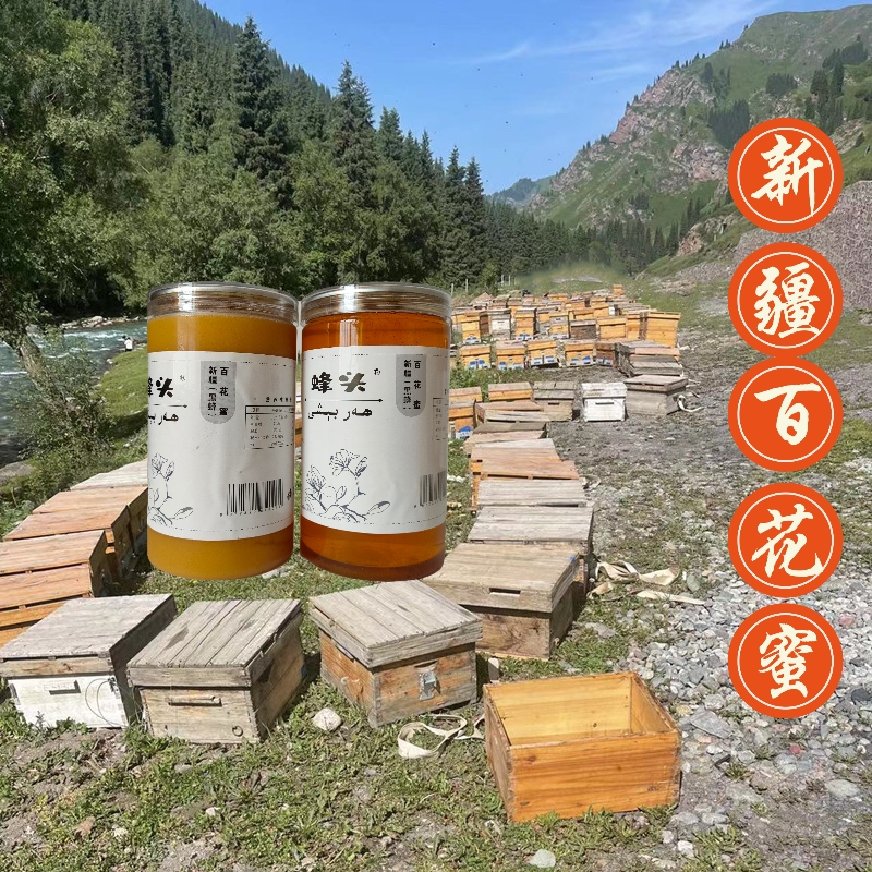 新疆蜂农自产保证高浓度百花蜜