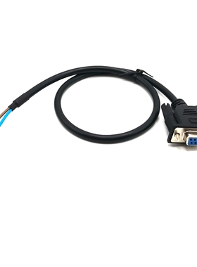 单头rs485信号线db9接口com口公头母头转端子2芯1和2,3和8,7和8脚