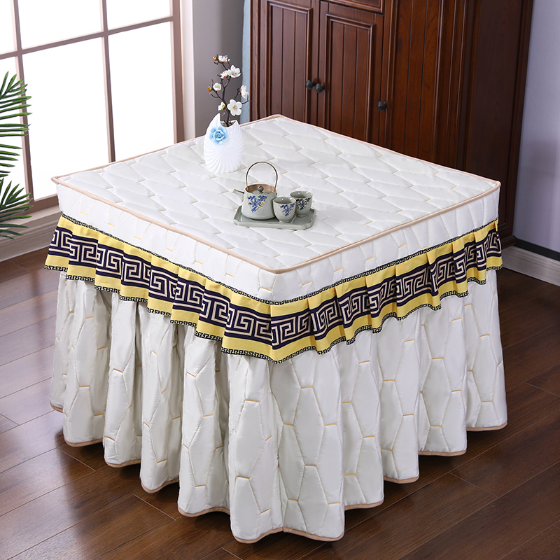 烤火桌子罩套正方形加厚电炉罩套
