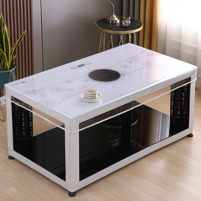 长方形透明桌布套pvc防水防烫垫